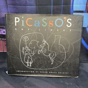 FAMOUS ARTIST Pablo Picasso's One-Liners Hardcover Book
